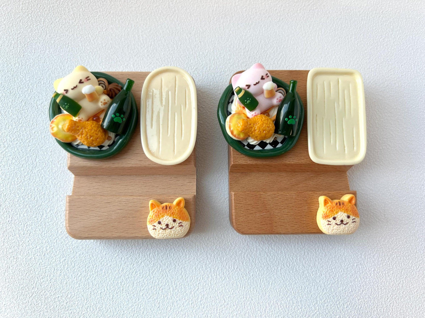 Cat Phone Stand Set