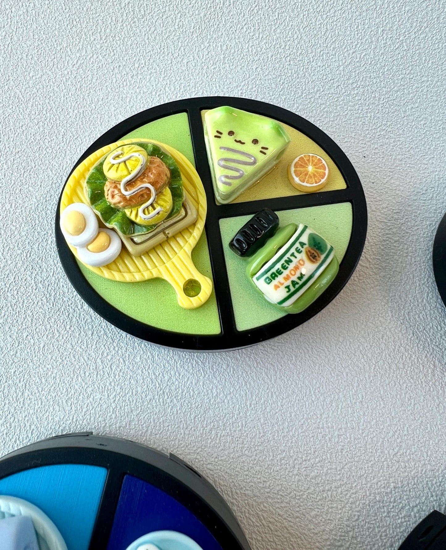 Colorful Contact Lens Case with Cute Food & Animal Charms