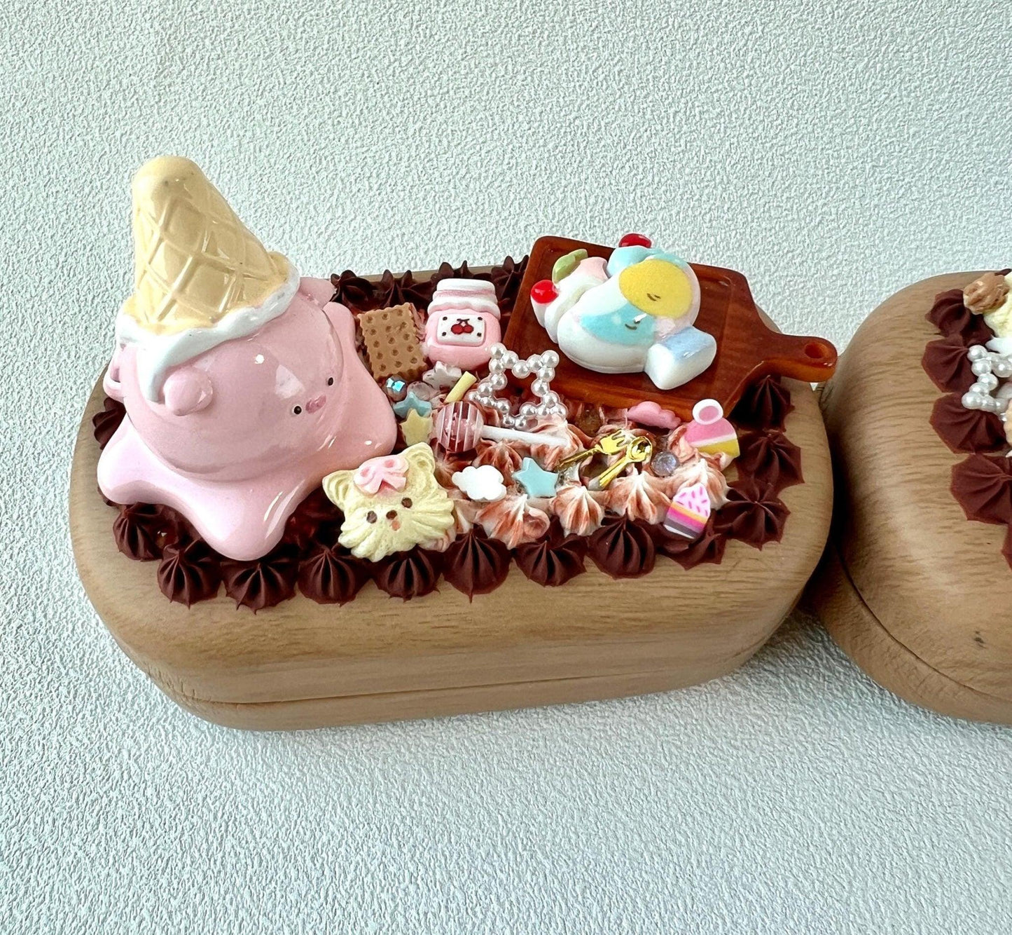 Contact Lens Case with Cute Food & Animal Charms