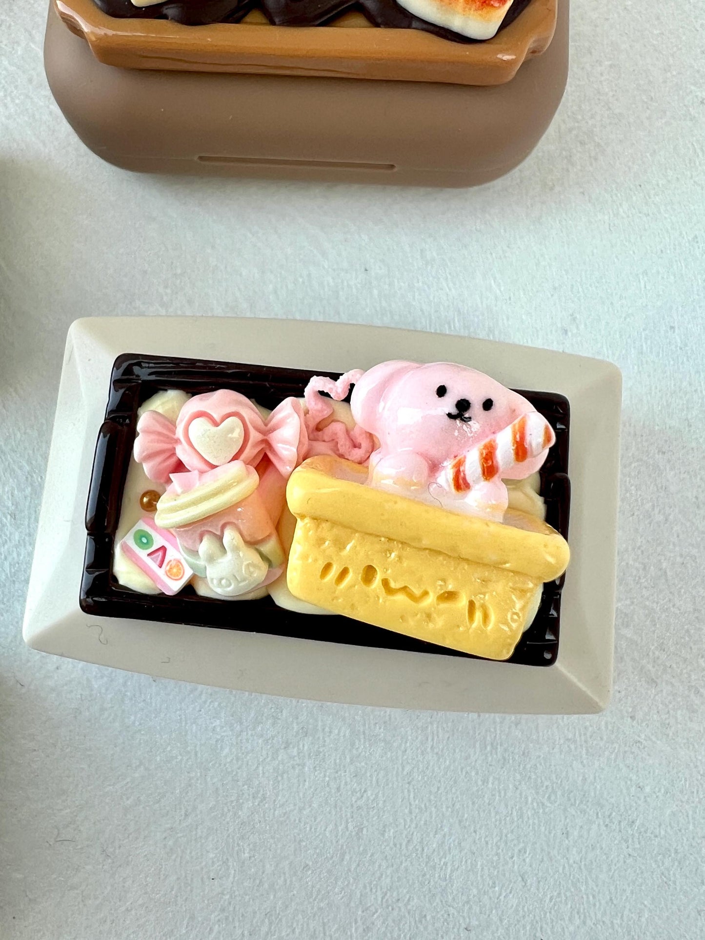 Colorful Contact Lens Case with Cute Food & Animal Charms