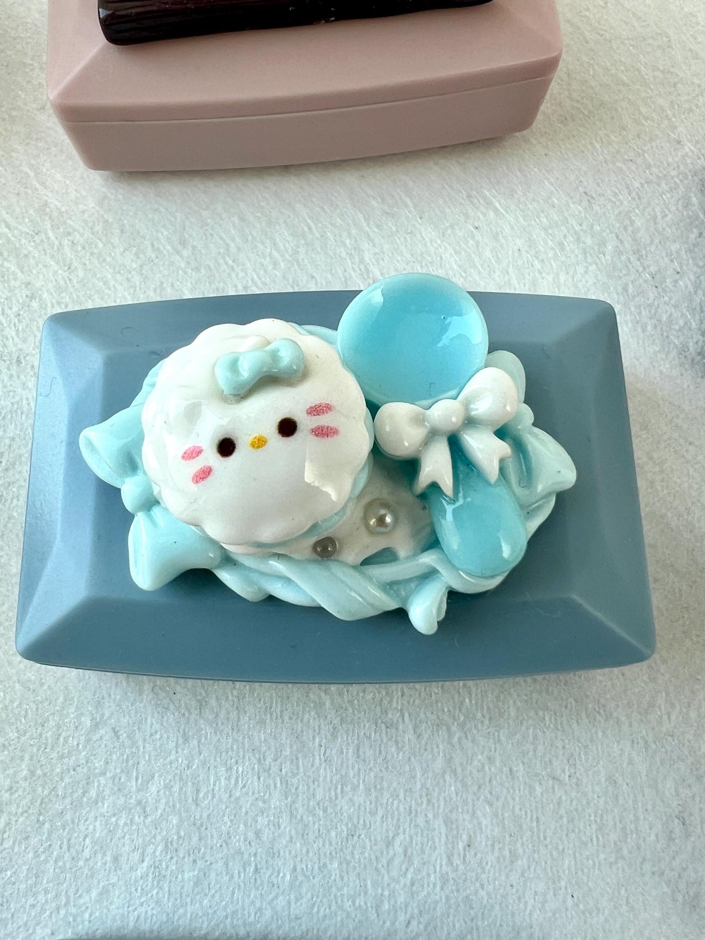 Colorful Contact Lens Case with Cute Food & Animal Charms