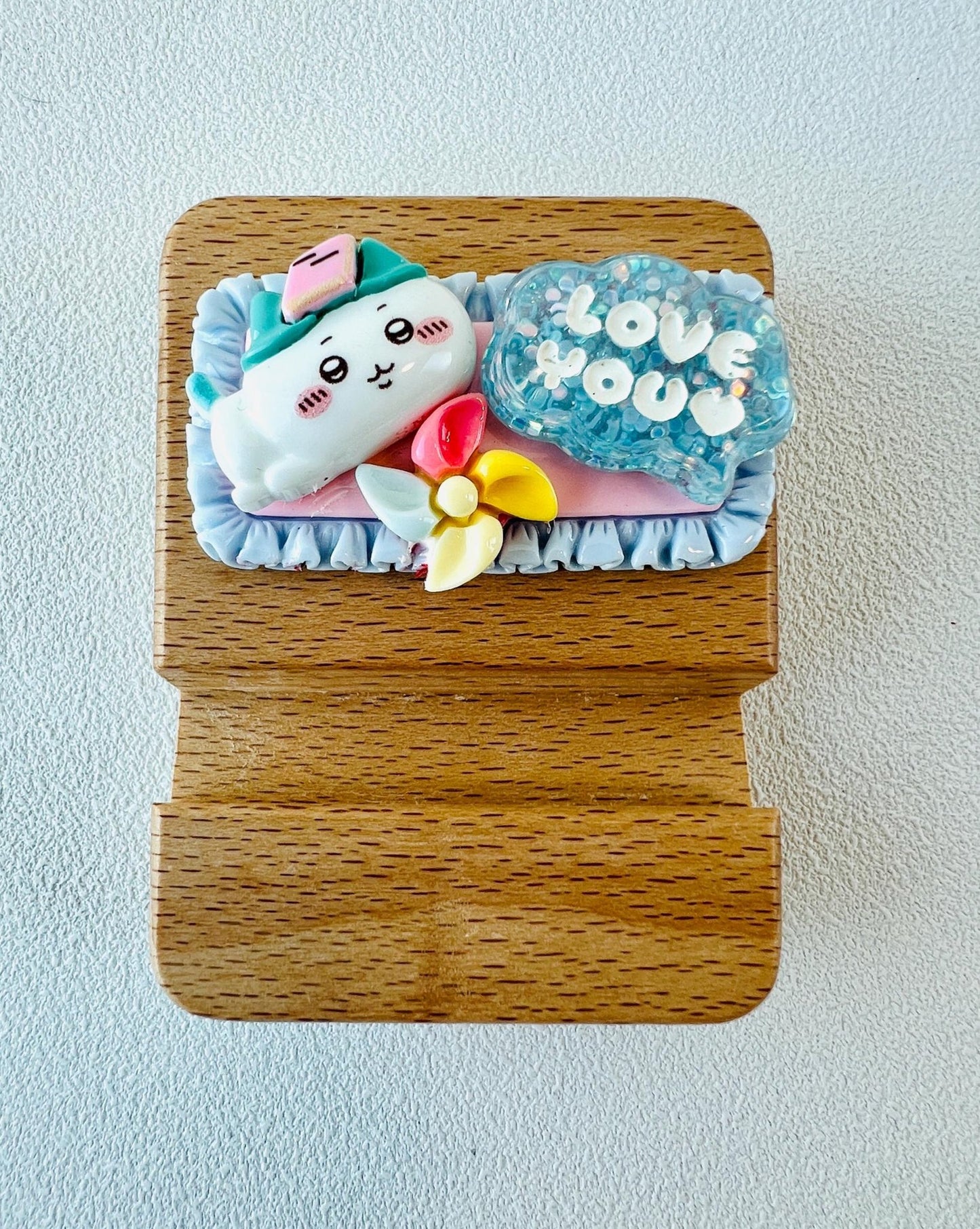 Chiikawa Themed Personalized Name Engraving Phone Stand