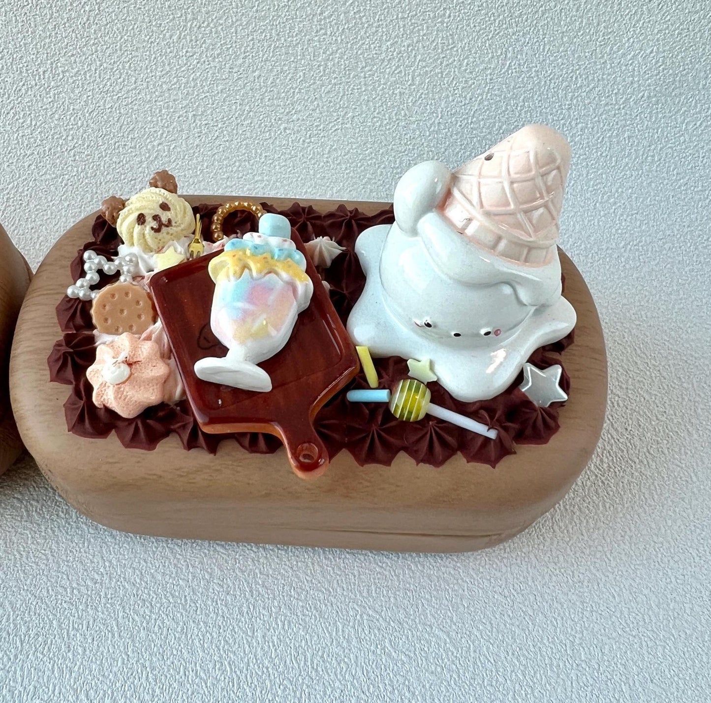 Contact Lens Case with Cute Food & Animal Charms
