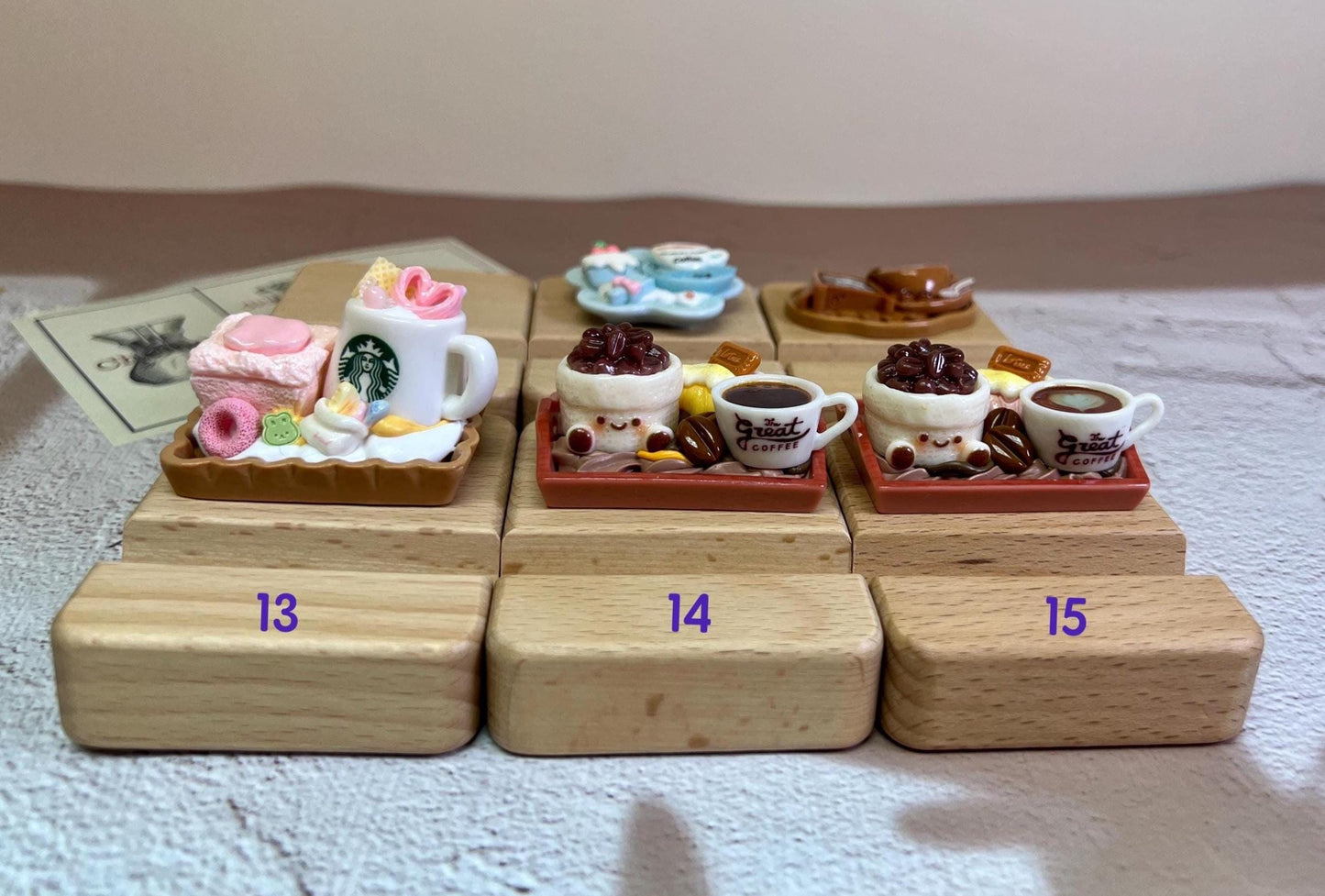 Personalized Phone Stand Coffee Theme Name Engraved Wooden Phone Stand Personalized Gift Desk Decoration Coffee Lovers Gift Idea