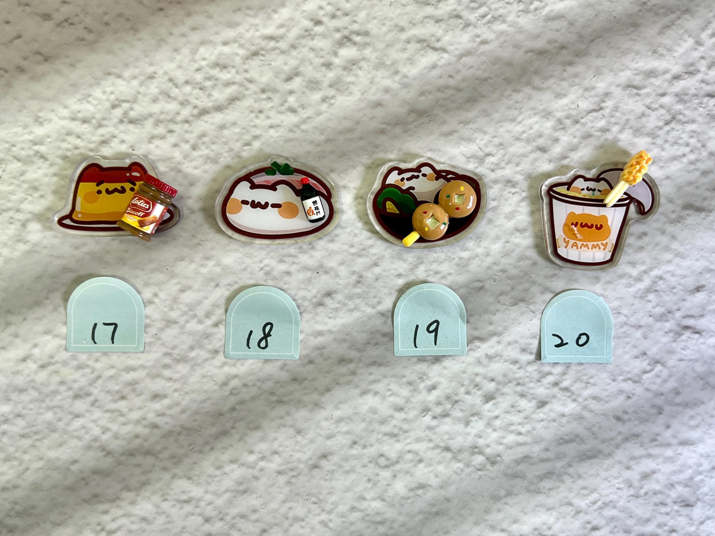 Food Theme Keychain Cute Keyring Bag Charm Accessory