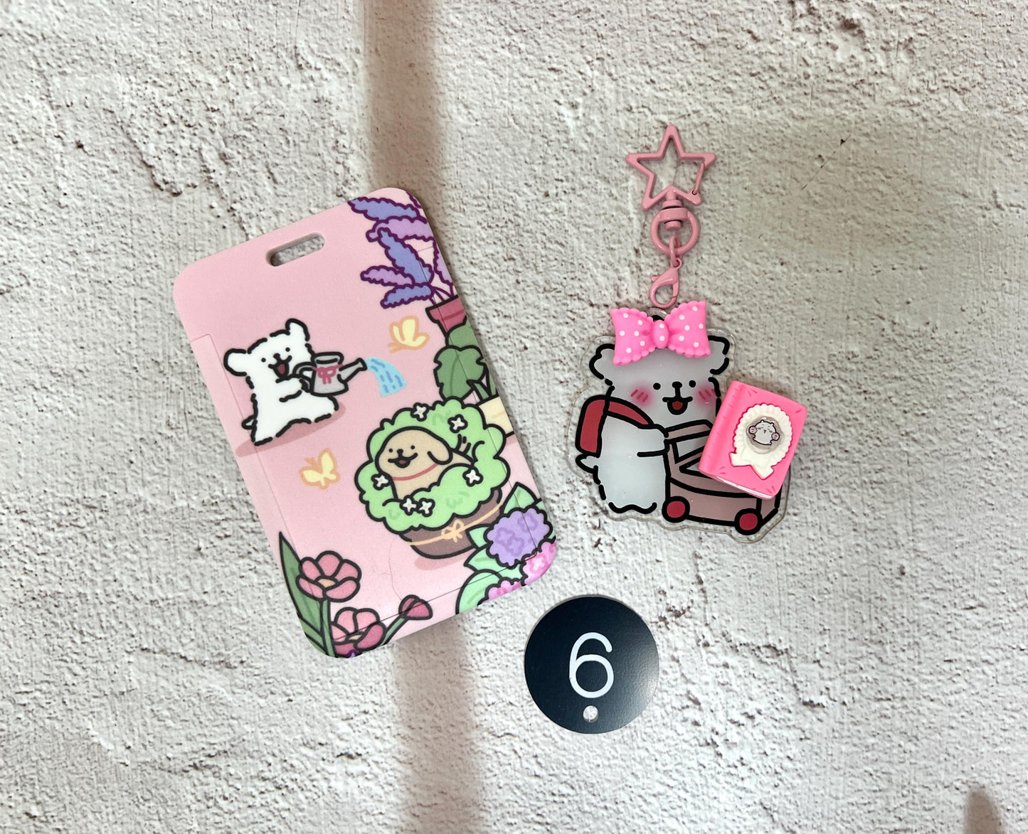 Cute Puppy Set Dog Keychain Puppy Charm Puppy Accessory Kawaii Gift