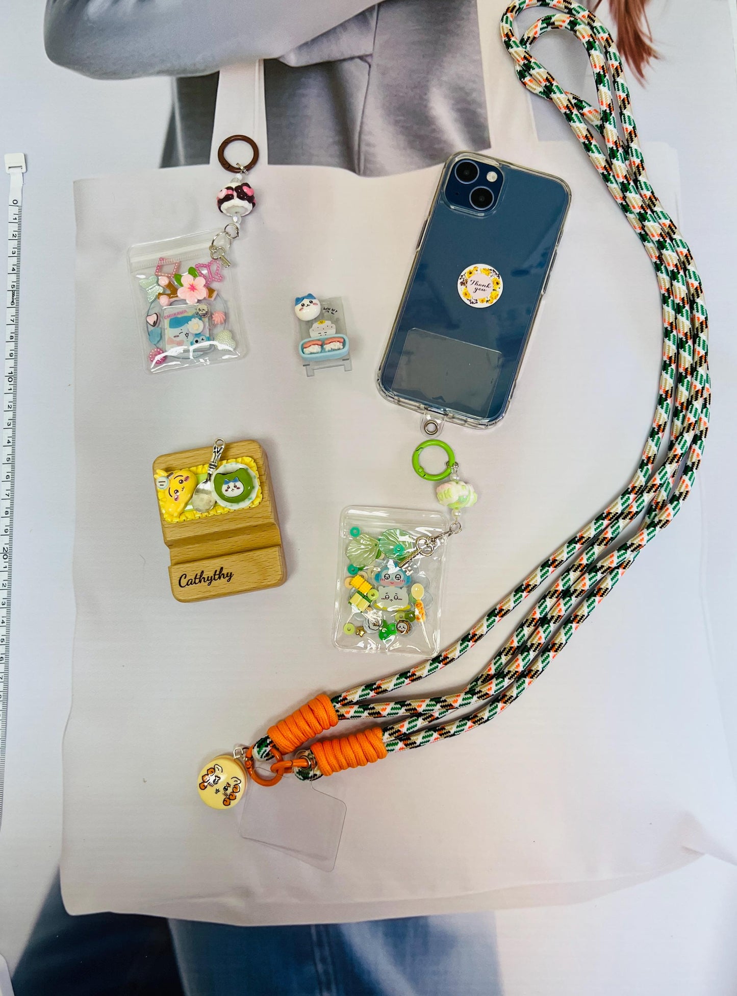 Chiikawa Bundle Set Phone Accessory | Chiikawa Keychain Phone Stand Chiikawa Cutecore Set Birthday Gifts
