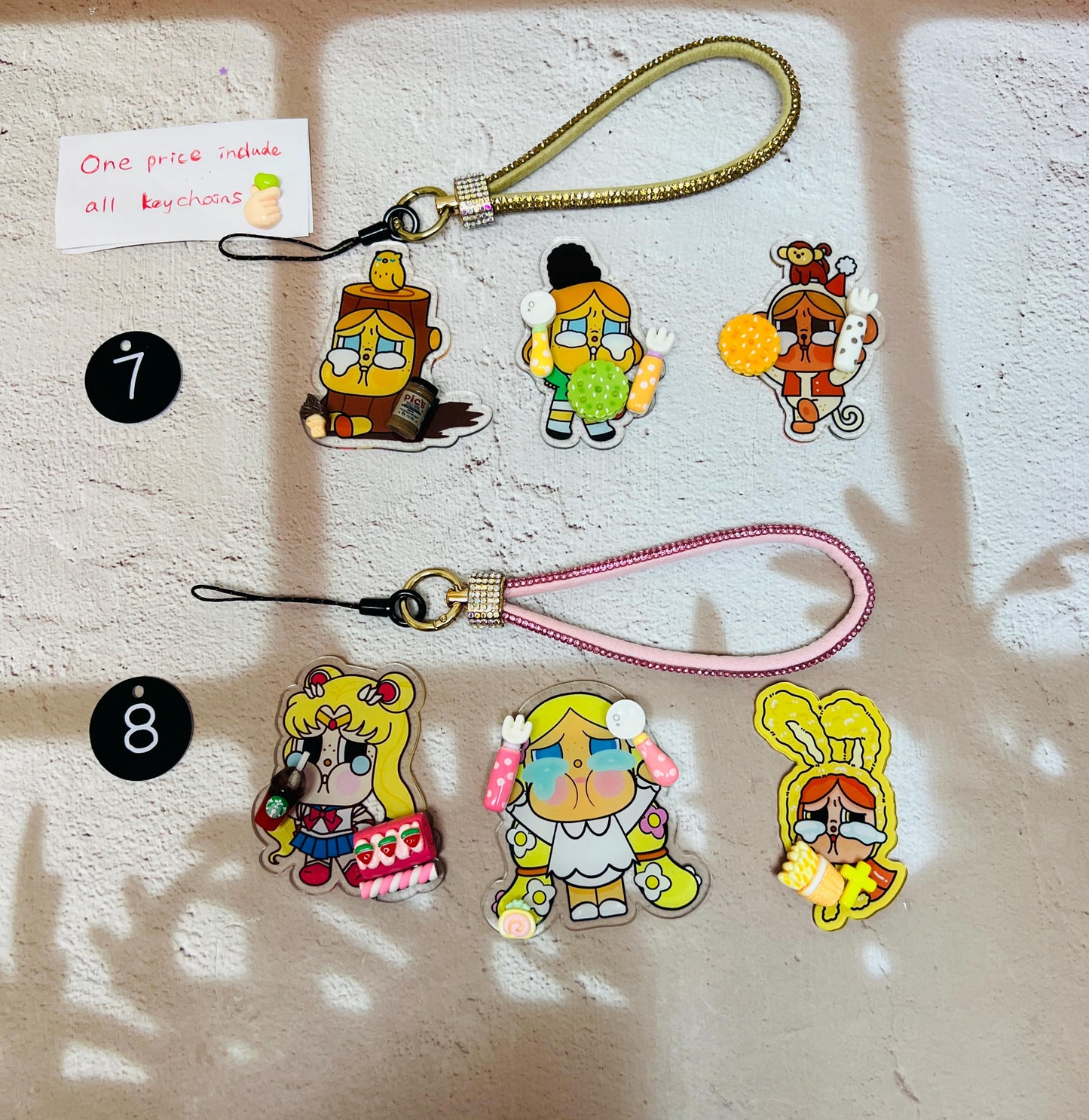 Crybaby Charm | Crybaby Bag Charms Crybaby Phone Accessory Crybaby Acrylic Charm Gift