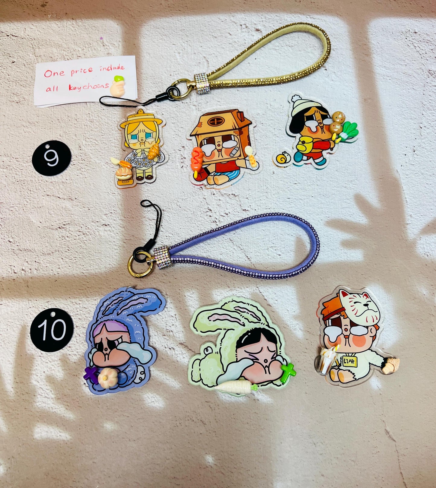Crybaby Charm | Crybaby Bag Charms Crybaby Phone Accessory Crybaby Acrylic Charm Gift