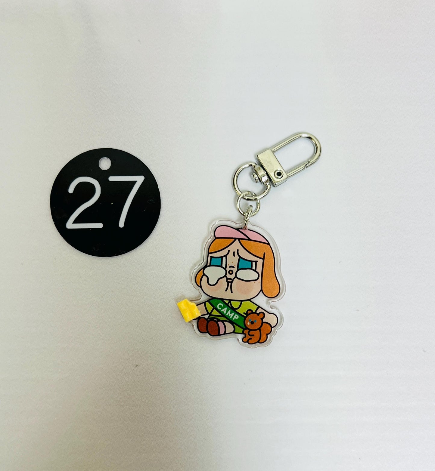 Crybaby Charm | Crybaby Bag Charms Crybaby Phone Accessory Crybaby Acrylic Charm Gift
