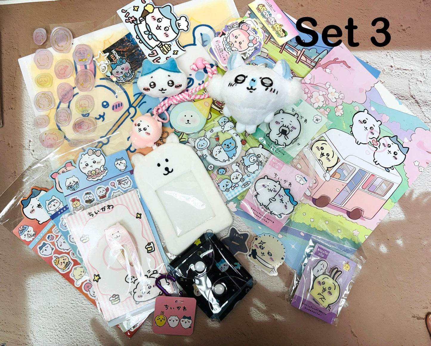 Chiikawa Bundle Chiikawa Set Chiikawa Gifts Chiikawa Accessory Stationary Chiikawa Gifts Perfect Cute Gift