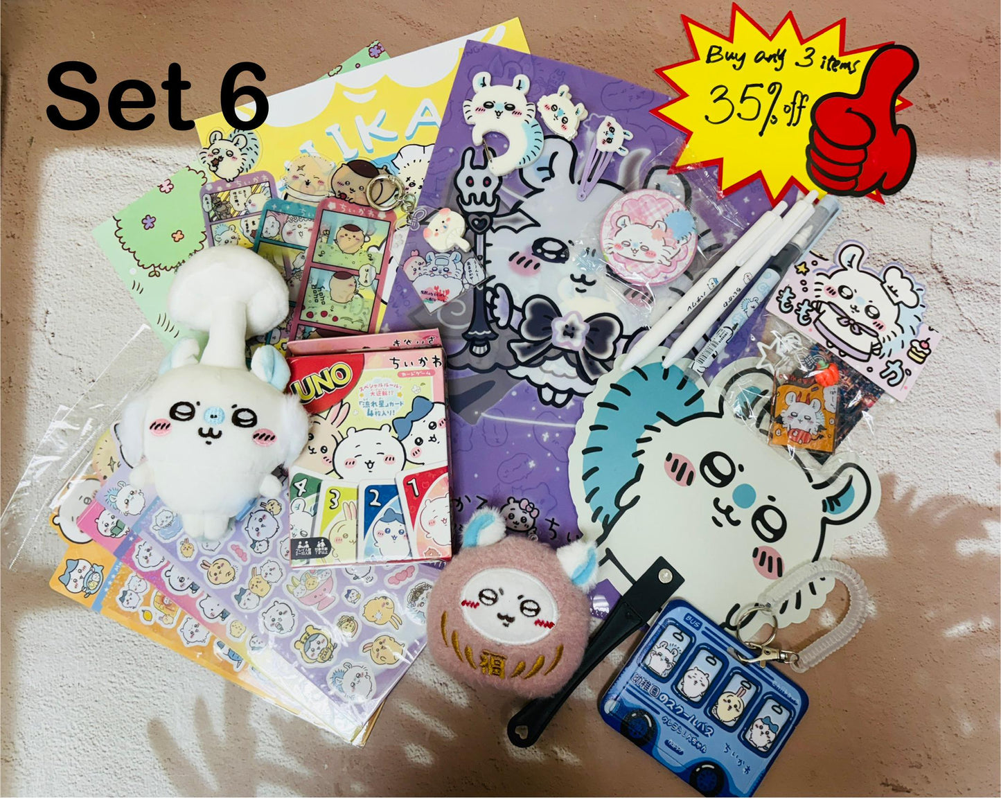 Chiikawa Bundle Chiikawa Set Chiikawa Gifts Chiikawa Accessory Stationary Chiikawa Gifts Perfect Cute Gift