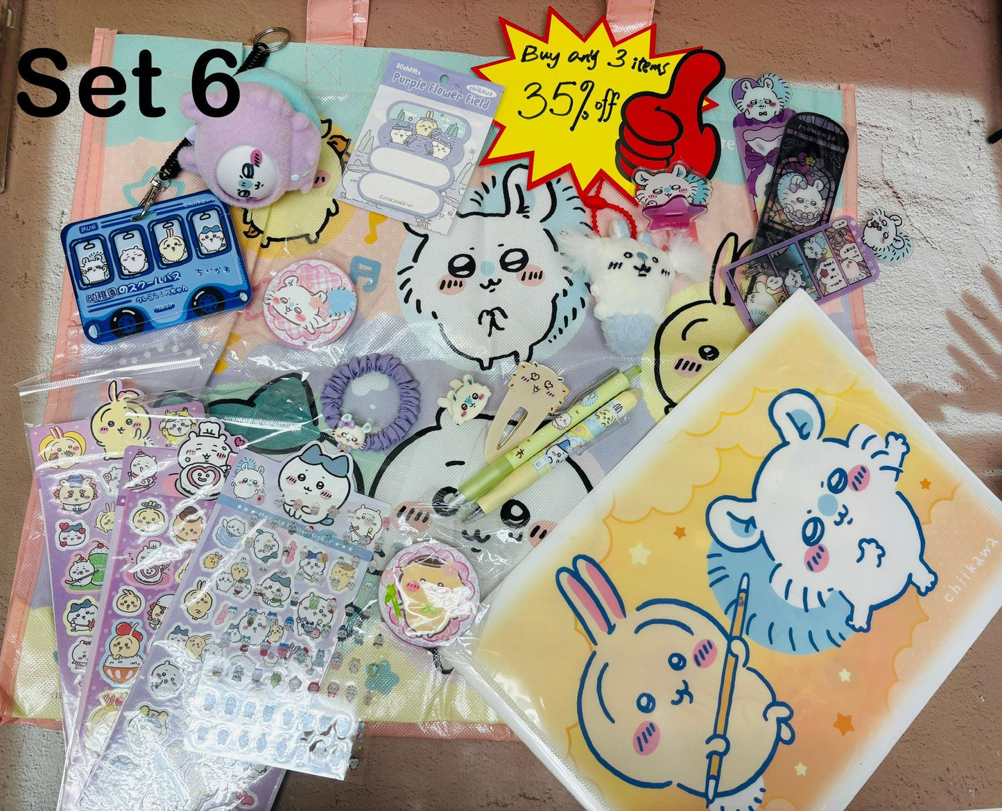 Chiikawa Bundle Set | Chiikawa Collections Accessories Birthday Gifts
