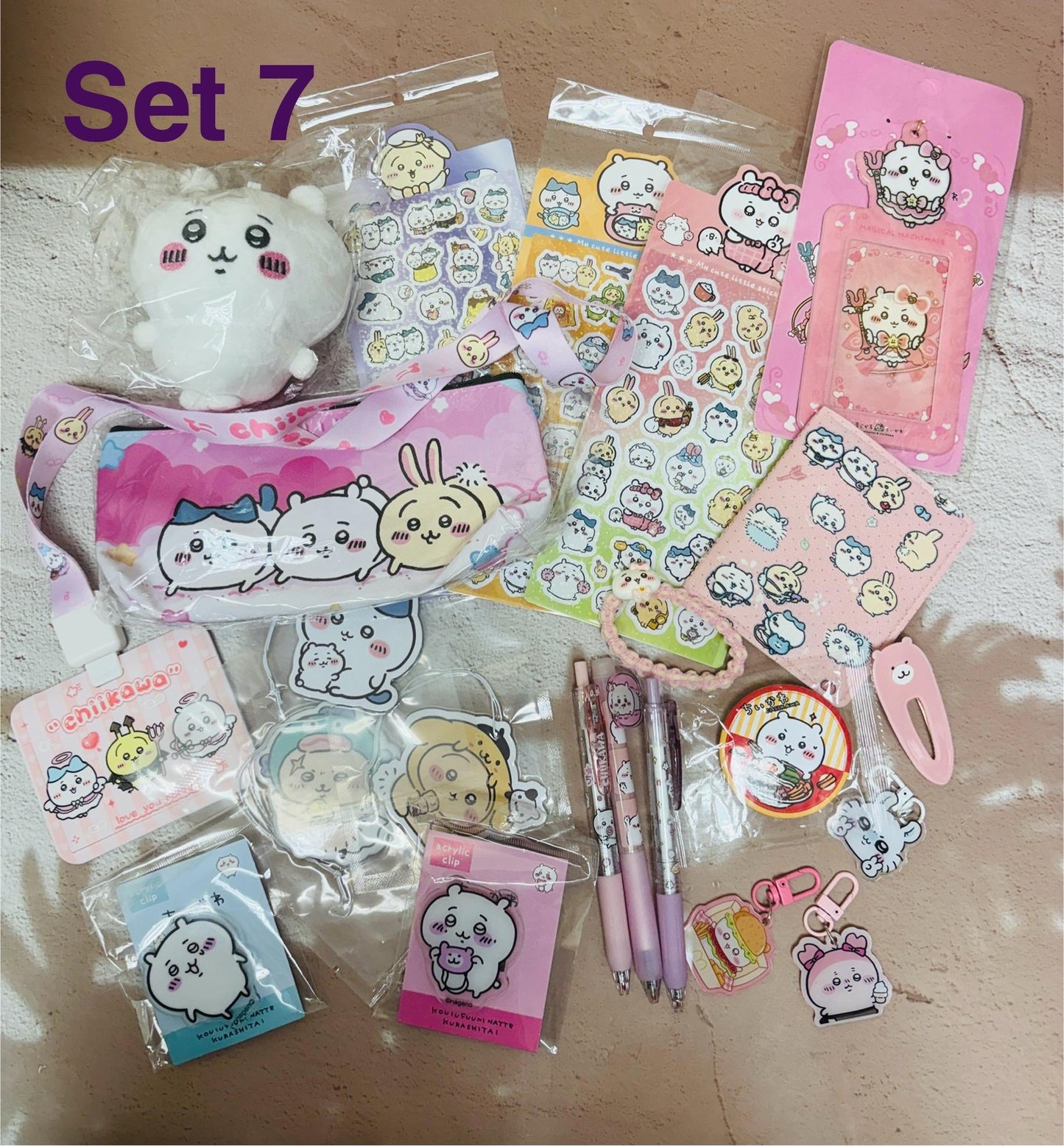 Chiikawa Bundle Set Chiikawa Cutecore Gift Set Perfect Cute Gifts Birthday Gifts