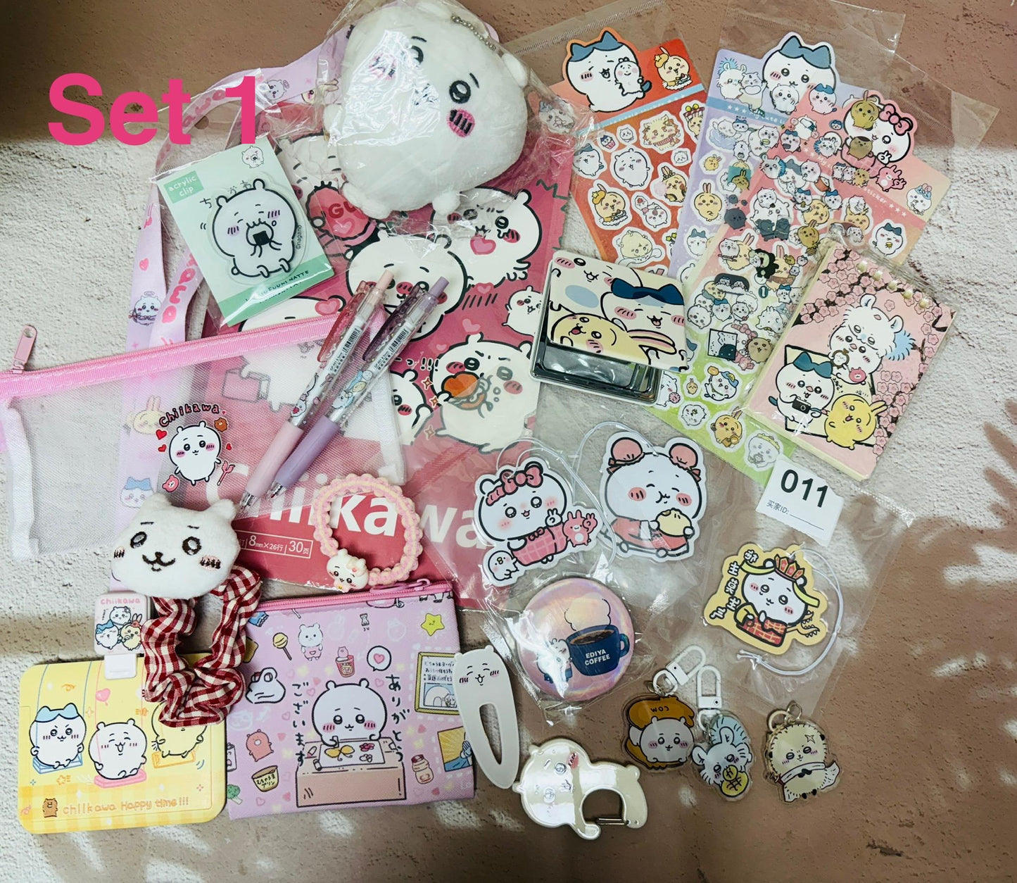 Chiikawa Bundle Chiikawa Set Chiikawa Gifts Chiikawa Accessory Stationary Chiikawa Gifts Perfect Cute Gift