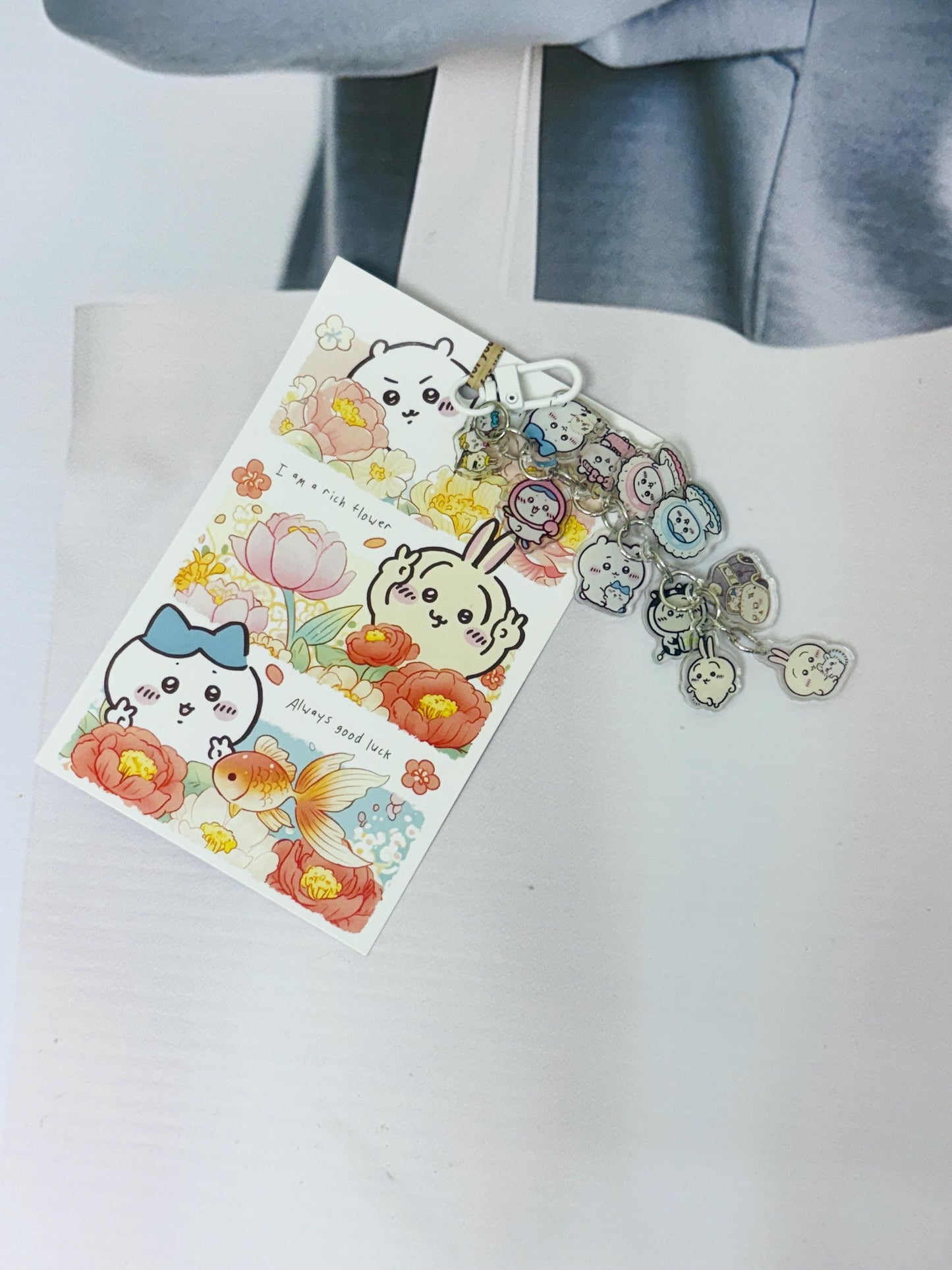 Cartoon Character Keychains | Kawaii Charm Acrylic Keychain for Bags, Accessories & Gifts