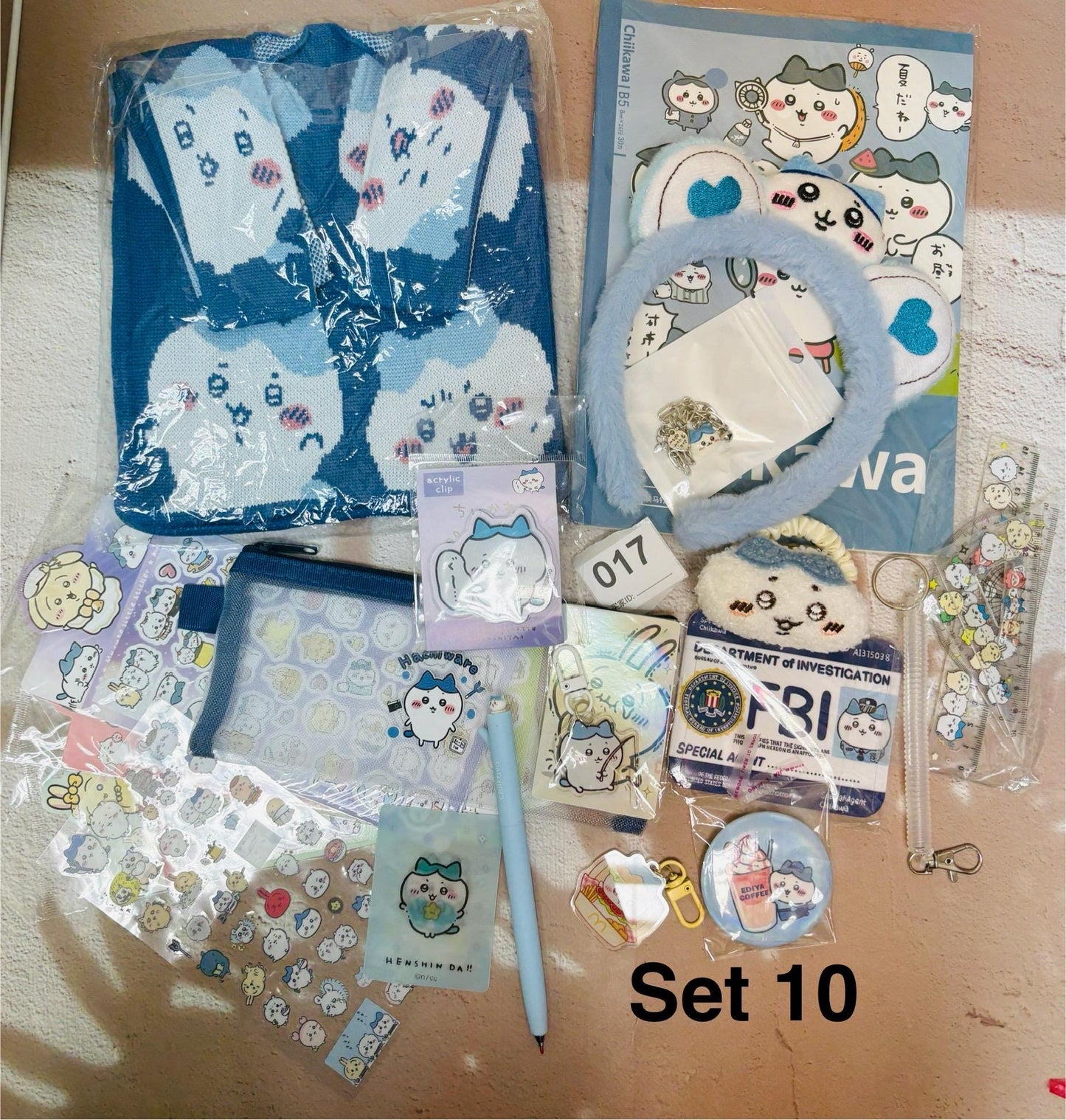 Chiikawa Bundle Chiikawa Set Chiikawa Gifts Chiikawa Accessory Stationary Chiikawa Gifts Perfect Cute Gift