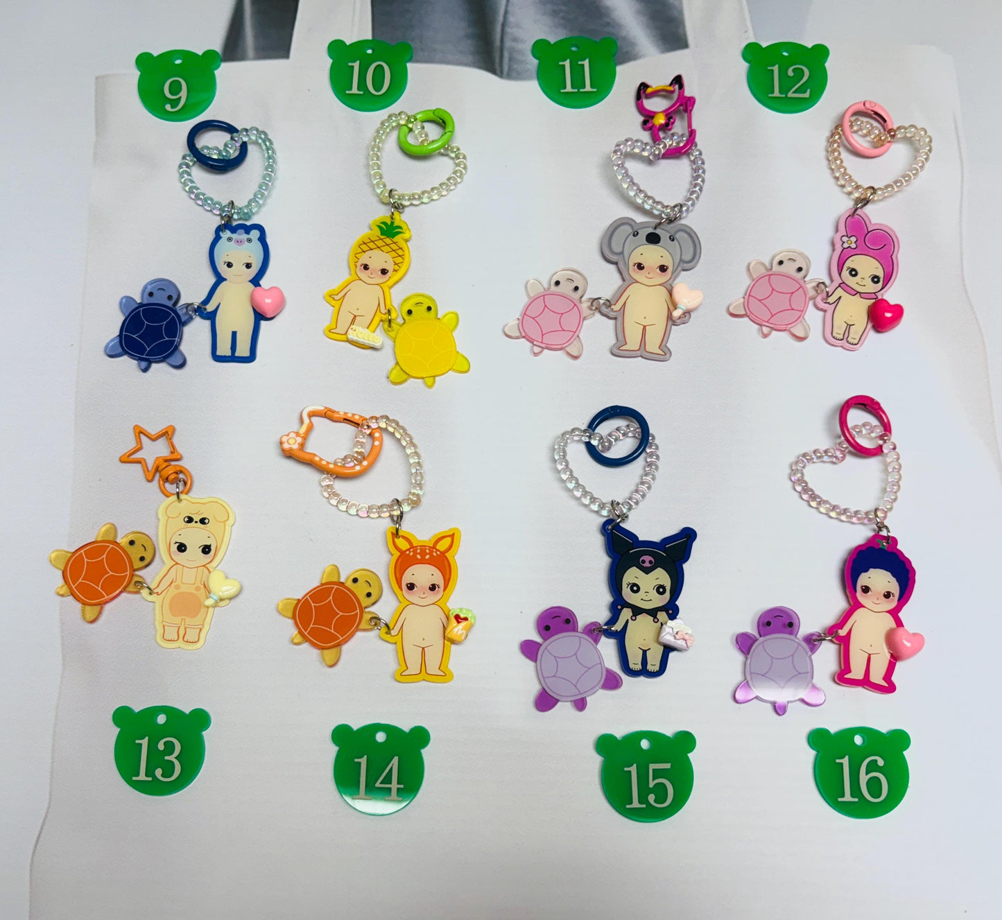 Sonny Angel Keychain Kawaii Bag Charm Bag Accessory
