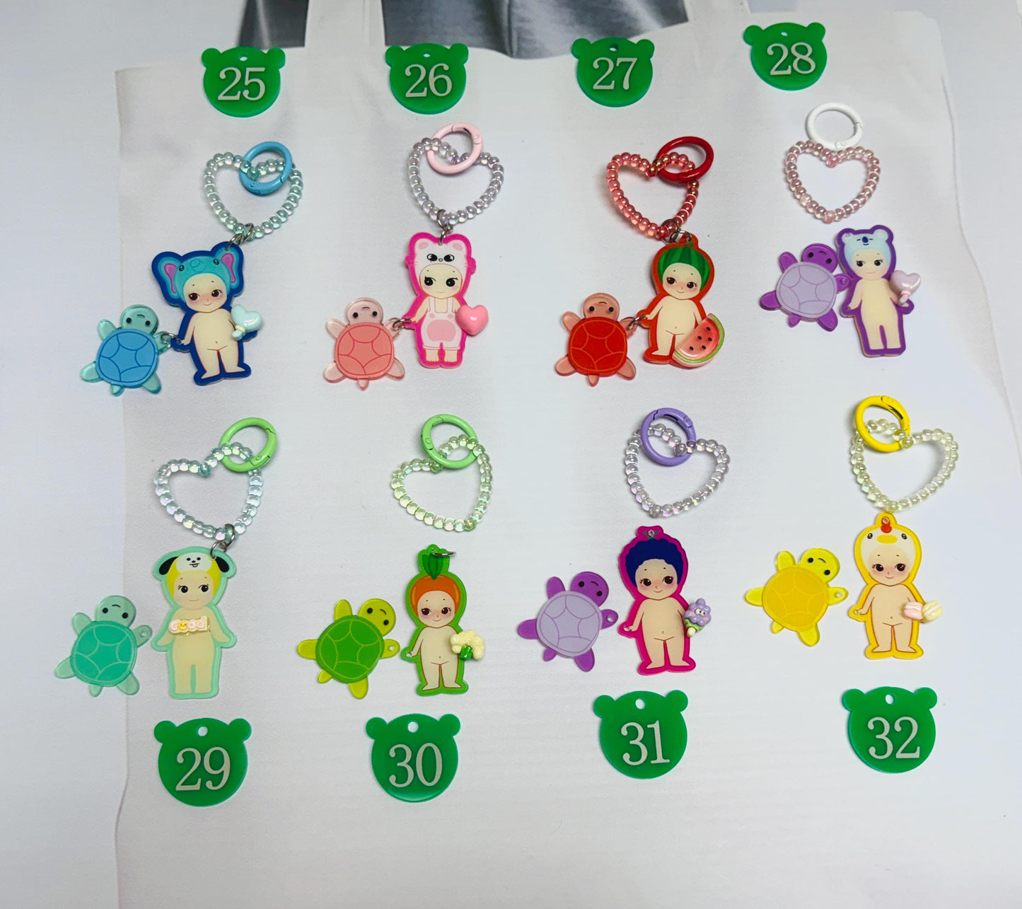 Sonny Angel Keychain Kawaii Bag Charm Bag Accessory