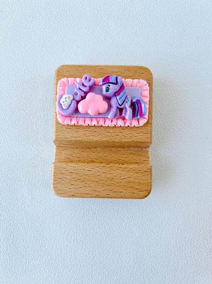 My Little Pony Themed Name Engraving Phone Stand