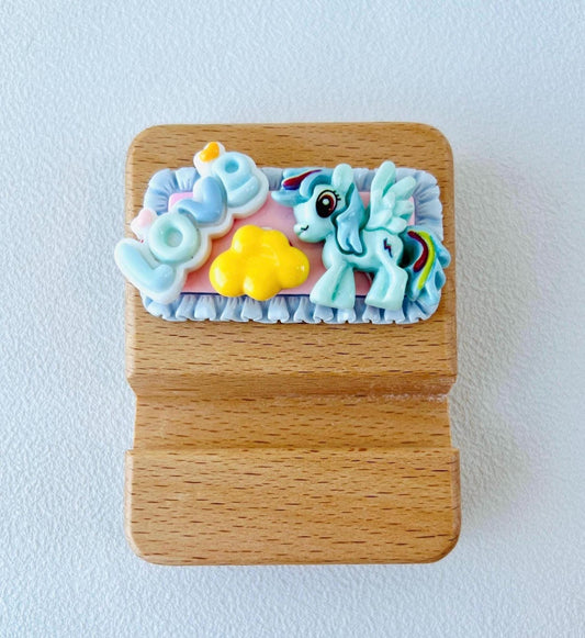 My Little Pony Themed Name Engraving Phone Stand