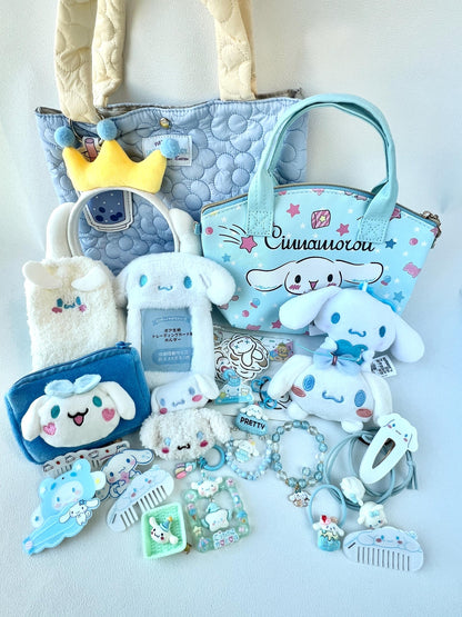 Bundke Set Kuroooo Bundle Kitt Bundle Cinnamoooo Bundle Melooo Bundle Pompompurrrr Bundle Keychains Birthday Gift Set