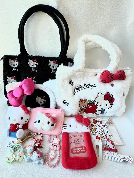 Bundke Set Kuroooo Bundle Kitt Bundle Cinnamoooo Bundle Melooo Bundle Pompompurrrr Bundle Keychains Birthday Gift Set