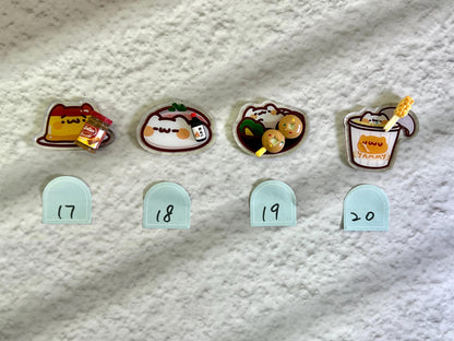 Food Theme Keychain Cute Keyring Bag Charm Accessory