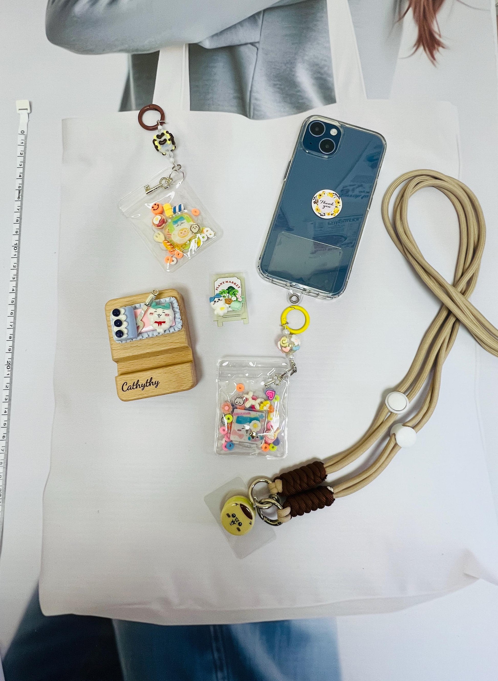 Chiikawa Bundle Set Phone Accessory | Chiikawa Keychain Phone Stand Chiikawa Cutecore Set Birthday Gifts