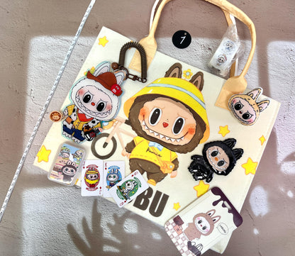 Labubu Big Charm Set Acrylic Bag Charm Labubu Accessory Labubu Bag
