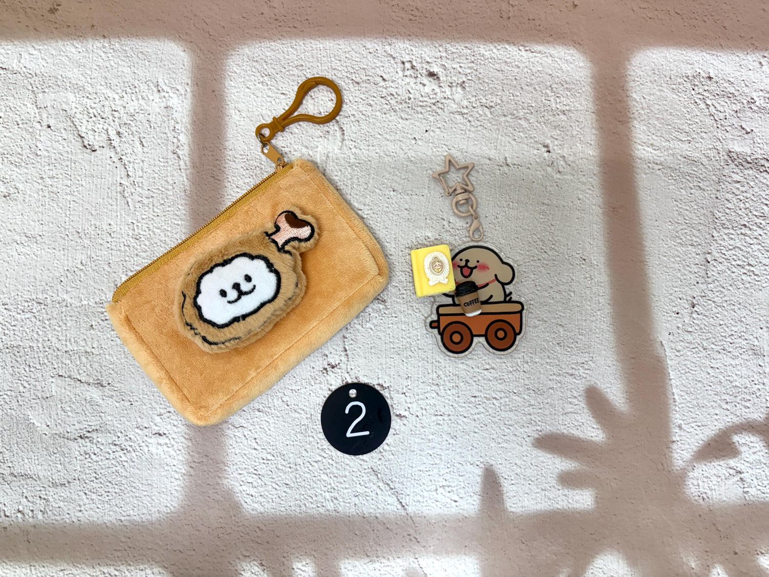 Cute Puppy Set Dog Keychain Puppy Charm Puppy Accessory Kawaii Gift