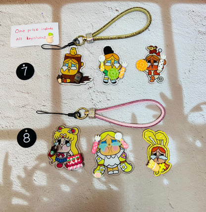 Crybaby Charm | Crybaby Bag Charms Crybaby Phone Accessory Crybaby Acrylic Charm Gift