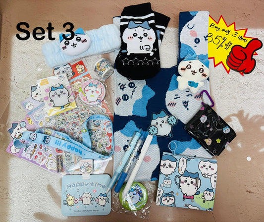 Chiikawa Bundle Chiikawa Set Chiikawa Gifts Chiikawa Accessory Stationary Chiikawa Gifts Perfect Cute Gift