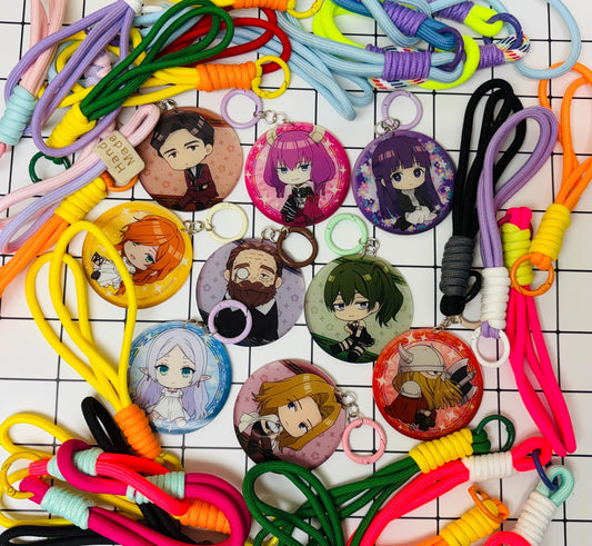 Frieren Beyond Journey's End Keychain | Anime Acrylic Keychain Charm