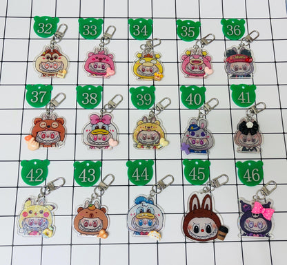 Labubu Keychain | Labubu Charm Bag Accessory