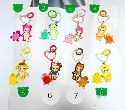 Sonny Angel Keychain Kawaii Bag Charm Bag Accessory
