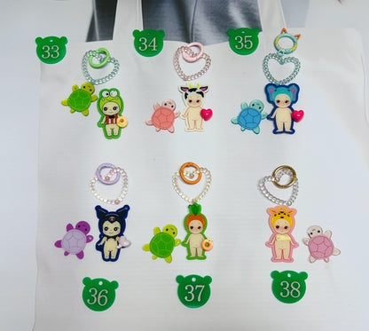 Sonny Angel Keychain Kawaii Bag Charm Bag Accessory