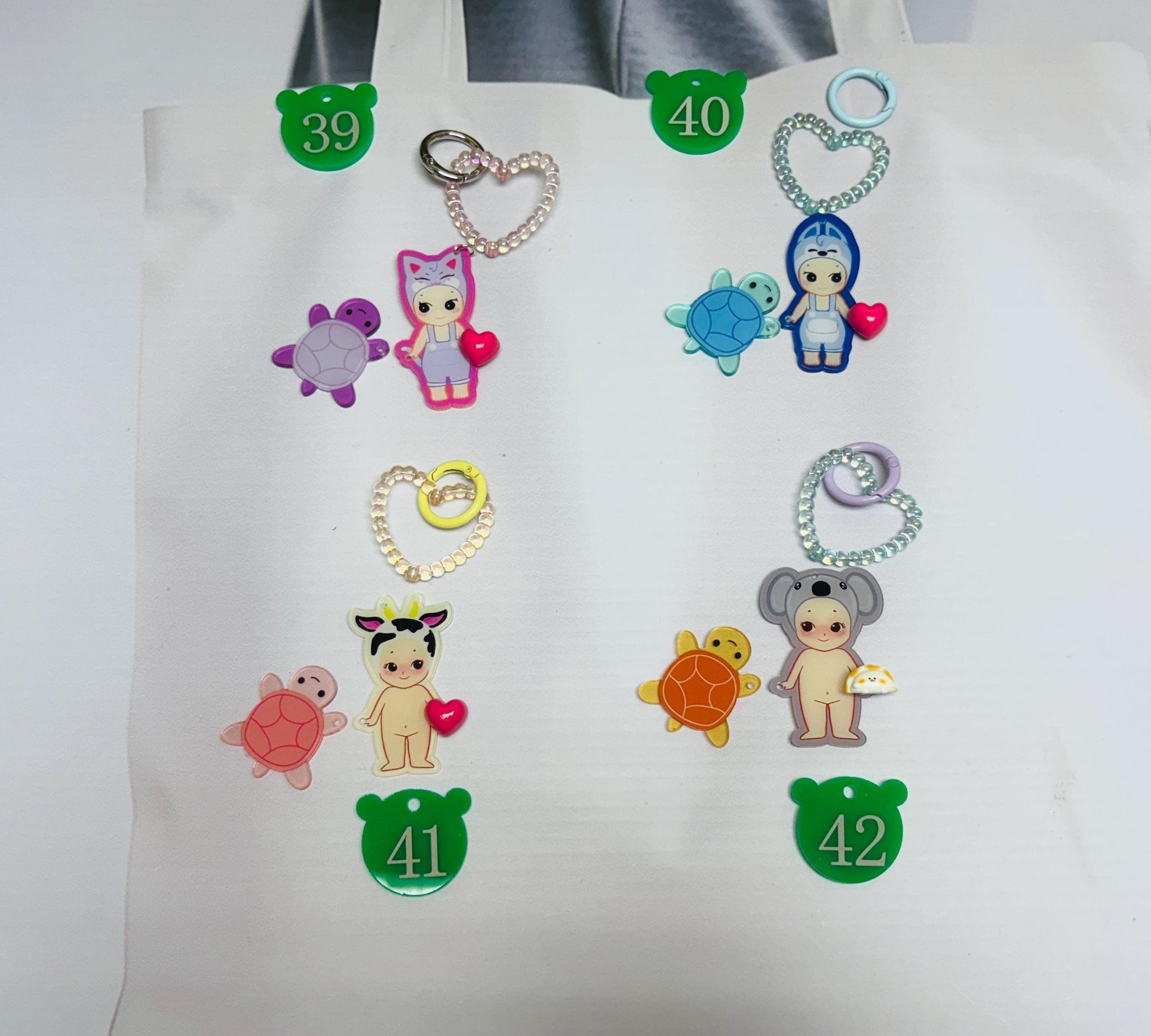 Sonny Angel Keychain Kawaii Bag Charm Bag Accessory