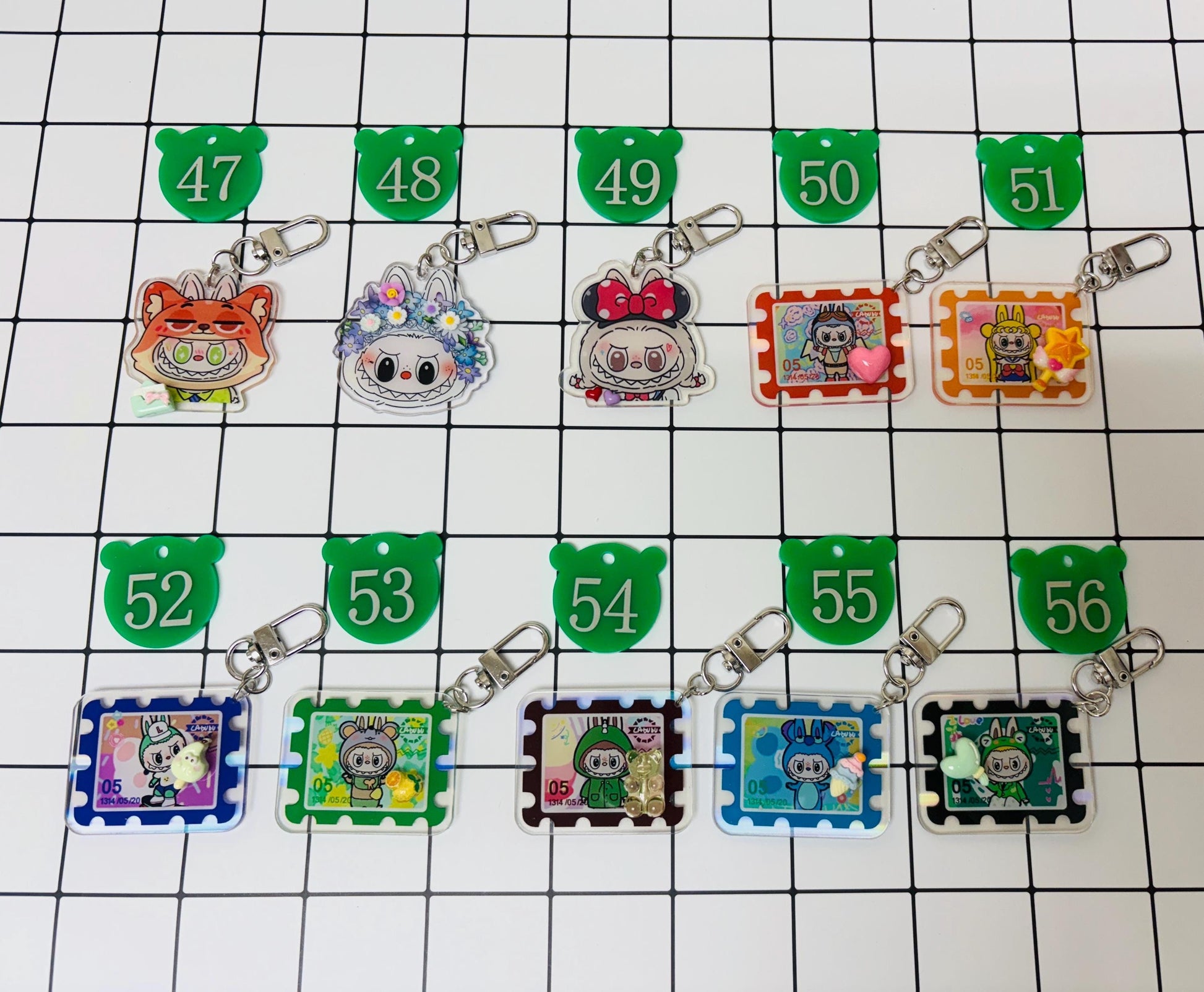 Labubu Keychain | Labubu Charm Bag Accessory