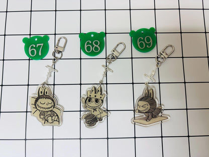 Labubu Keychain | Labubu Charm Bag Accessory