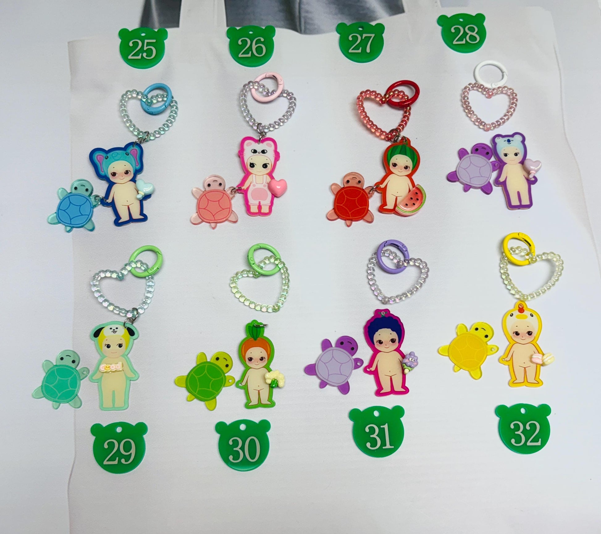 Sonny Angel Keychain Kawaii Bag Charm Bag Accessory